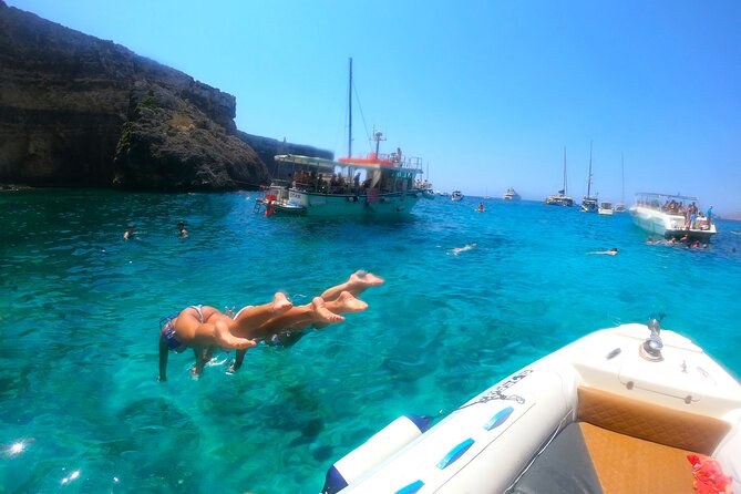 Private Boat Tour to Blue Lagoon Comino Caves and Gozo - Cominotto and the smaller coves near Comino