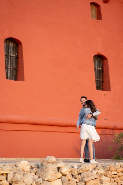 Private Couples Photoshoot in Malta - The proposal option is more than a standard portrait session