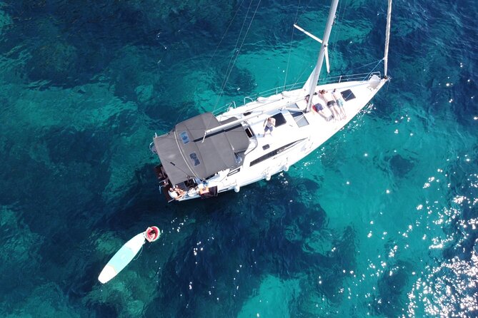 Private Day Charter on Amazing Mowgli - Lunch, drinks, cushions, and comfort on deck