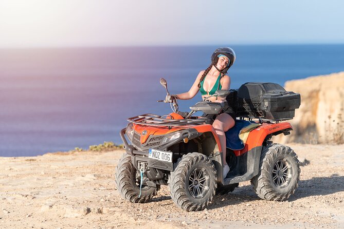 Quad Bikes Rental in Gozo with a GPS Map Included - Ta Ċenċ cliffs for wide island views