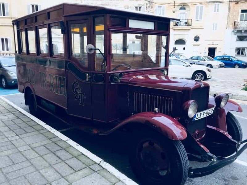 Scenic Tour by Vintage Bus to Buskett Garden & Dingli Cliffs - Riding Malta’s 1928 vintage bus