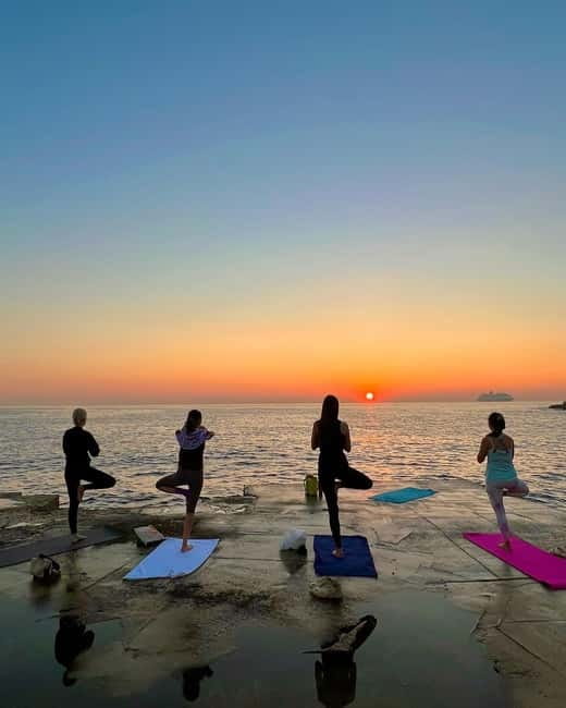 Sliema: Beach Yoga Class with Swimming - What the Sliema Chalet setting adds
