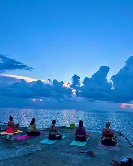 Sliema: Beach Yoga Class with Swimming - The first 15 minutes: breathing and preparation