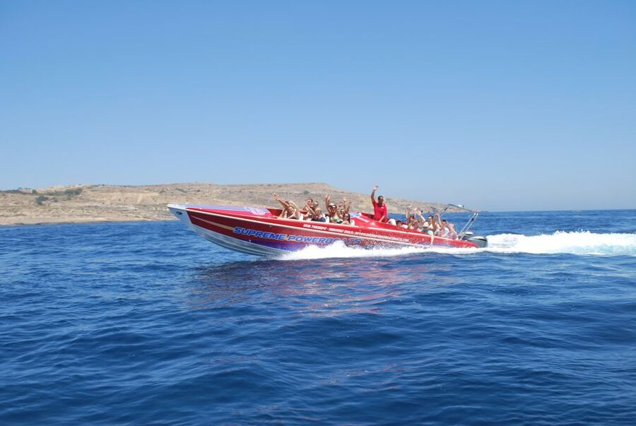 Sliema: Powerboat Trip to Gozo with Caves and Island Stop - The cave stop brings the best scenery