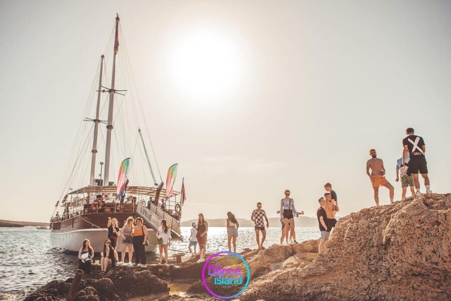 Sliema: Sailboat Party with an Open Bar, Food, and Swimming - The swim stop and jump from the boat