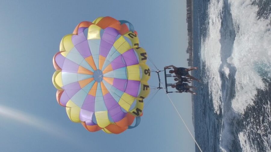 St. Julian's: Malta Parasailing Adventure with Photos - Photos and video after the flight