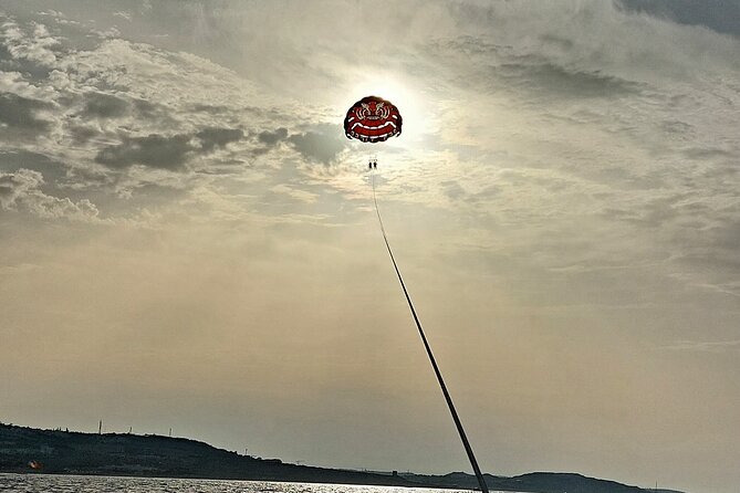 St.Julian's : Parasailing Experience including Photos & Videos - The parasailing flight above Sliema and Valletta