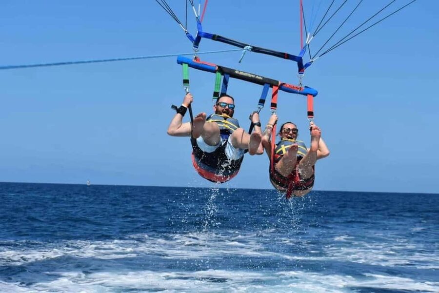 St. Julian's: Parasailing Flight with Photos and Videos - What the 12-minute flight feels like