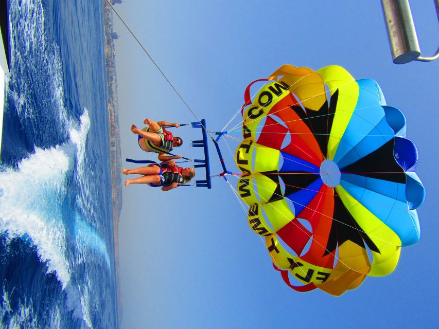 St. Julian's: Parasailing in Malta with Photos and Videos - Starting at Spinola Bay Jetty