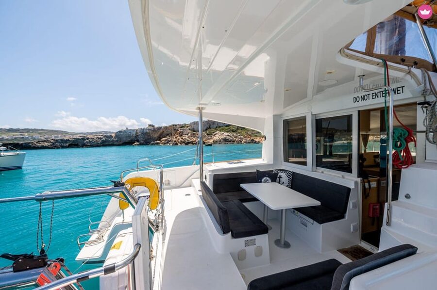St. Paul's Bay: Half-Day Luxury Catamaran Tour with Drinks - Crystal Lagoon: calmer water and a quieter swim