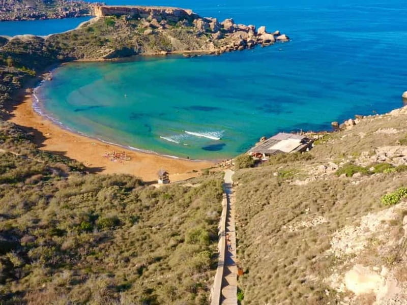 Sunday: Ghajn Tuffieha (Riviera) Beach Yoga Class - The 75-minute beach yoga class