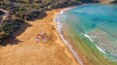 Sunday: Ghajn Tuffieha (Riviera) Beach Yoga Class