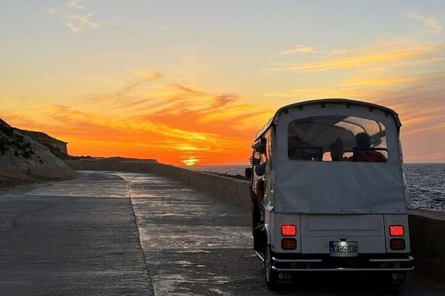 Sunset Tuk Tuk Tour in Gozo & Blue Lagoon (Comino) - The Blue Lagoon swimming stop