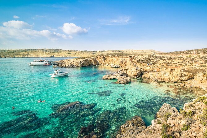 Three Bay Cruise Including Blue Lagoon from Mellieha - Crystal Lagoon and its sea caves