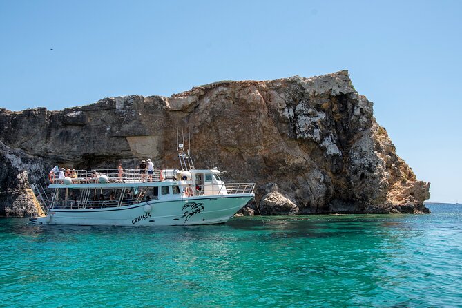 Three Bay Cruise Including Blue Lagoon from Mellieha - Ħalfa Rock Bay, the quieter final swim