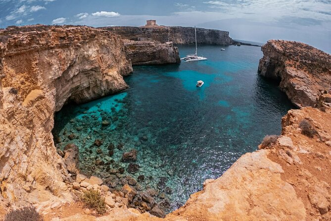 Three Bay Cruise Including Blue Lagoon from Mellieha - Blue Lagoon, Malta’s famous first stop