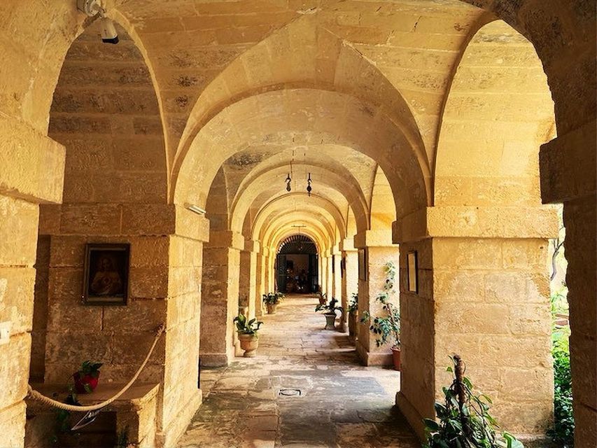 Valletta: Monastery and Secret Garden Entry Ticket - The rooms reveal a self-sufficient way of life