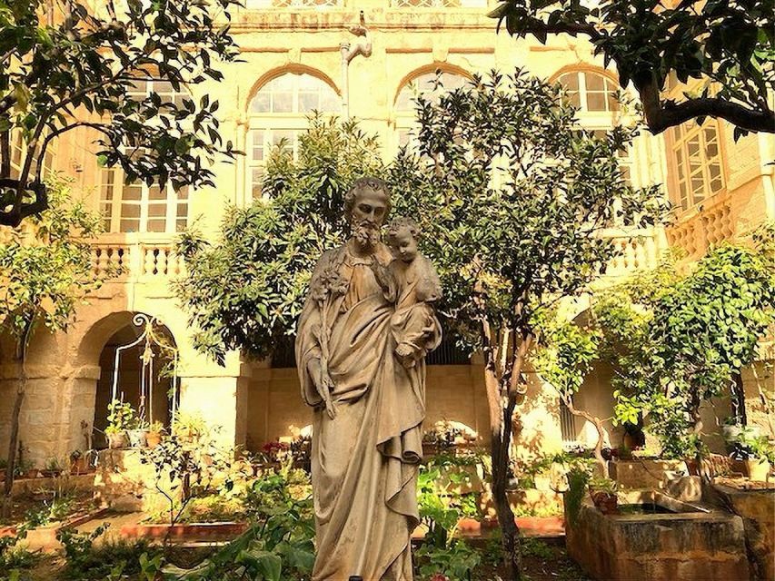 Valletta: Monastery and Secret Garden Entry Ticket - The cloister garden offers Valletta’s quiet side