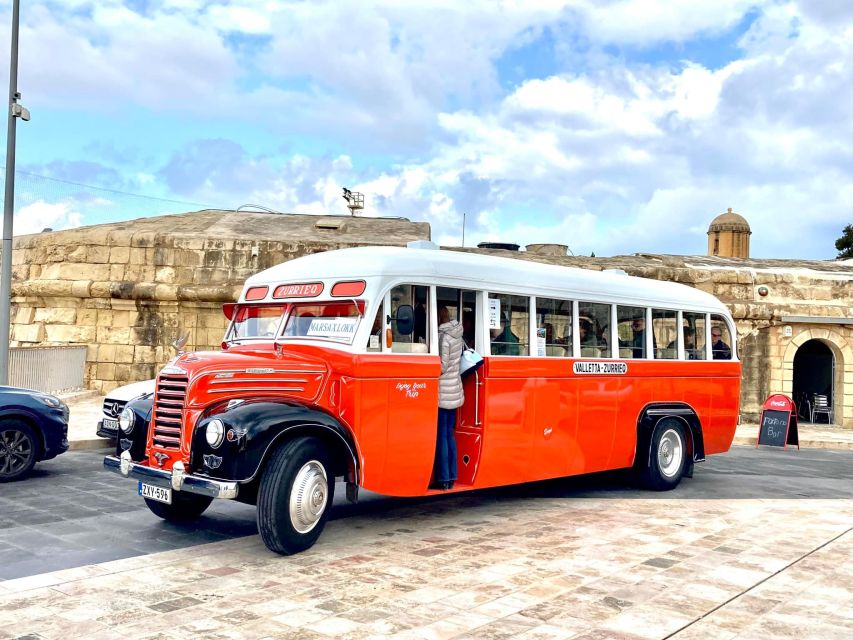 Valletta: Sunday Vintage Bus to Marsaxlokk - Key points to know before you go
