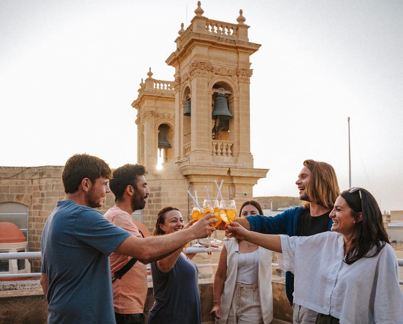 Victoria, Gozo: Sunset Walking Food and Drink Tour - Drinks that mark the change from day to night