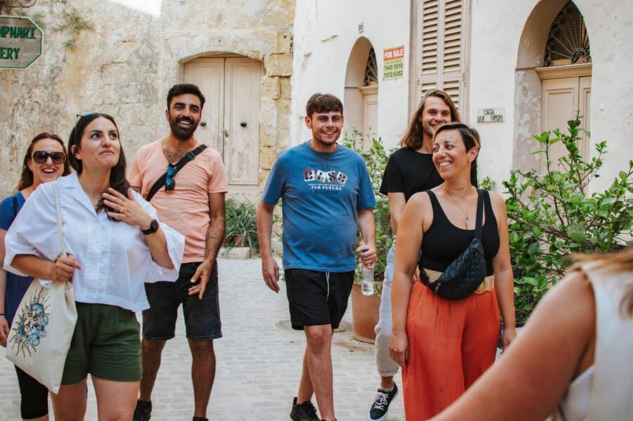 Victoria Gozo Sunset Walking Food and Drink Tour - Triq Vajringa and Victoria’s old doorways